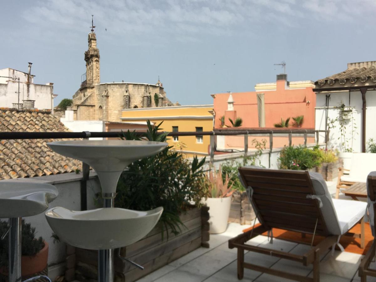 Casa Palacio En Jerez De La Frontera Con Piscina Privada 외부 사진